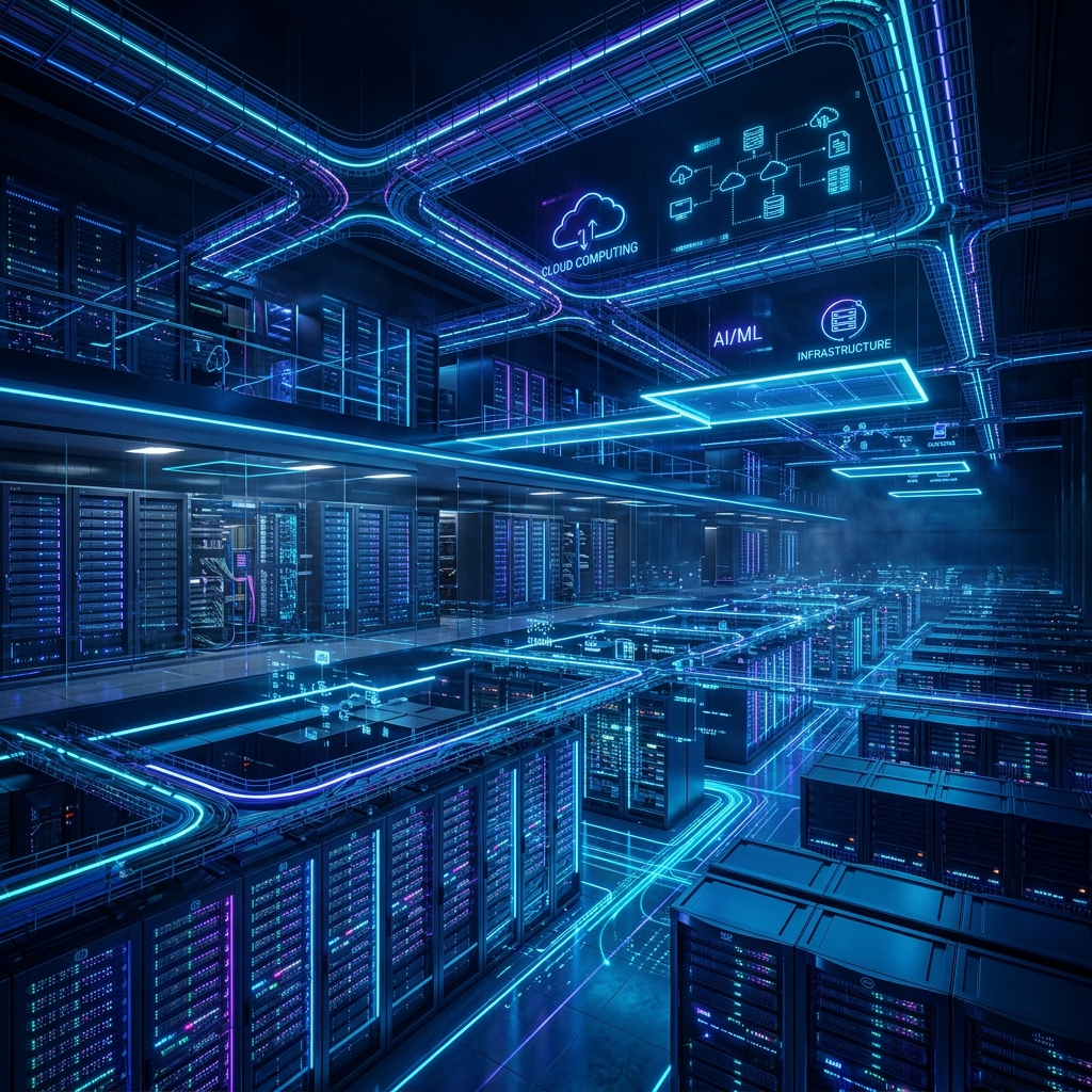 Tecnología digital futurista